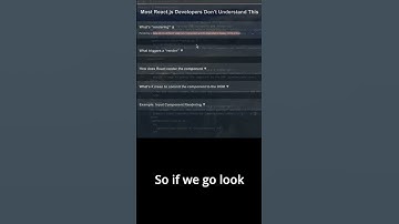 What is "Rendering" In React.js, Really? #reactjs #softwareengineering #coding
