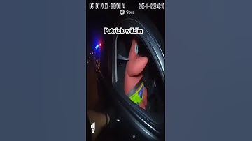 Patrick is def getting a few charges 🚨 #ai #funny #sora #spongebob #patrickstar #pov #police