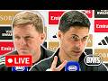 🔴 LIVE | Mikel Arteta and Eddie Howe  | Arsenal 1-0 Newcastle