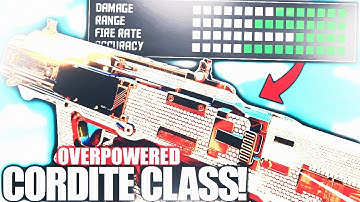OVERPOWERED CORDITE CLASS SETUP after UPDATE 1.11 (BEST CORDITE CLASS SETUP ON BO4)
