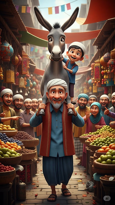 The Story of Lukmanul Hakim and a Donkey #wisewords #wisewordsoflife #tale #islamicstory