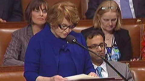 Rep. Louise Slaughter Opens Debate on Health Care Reform