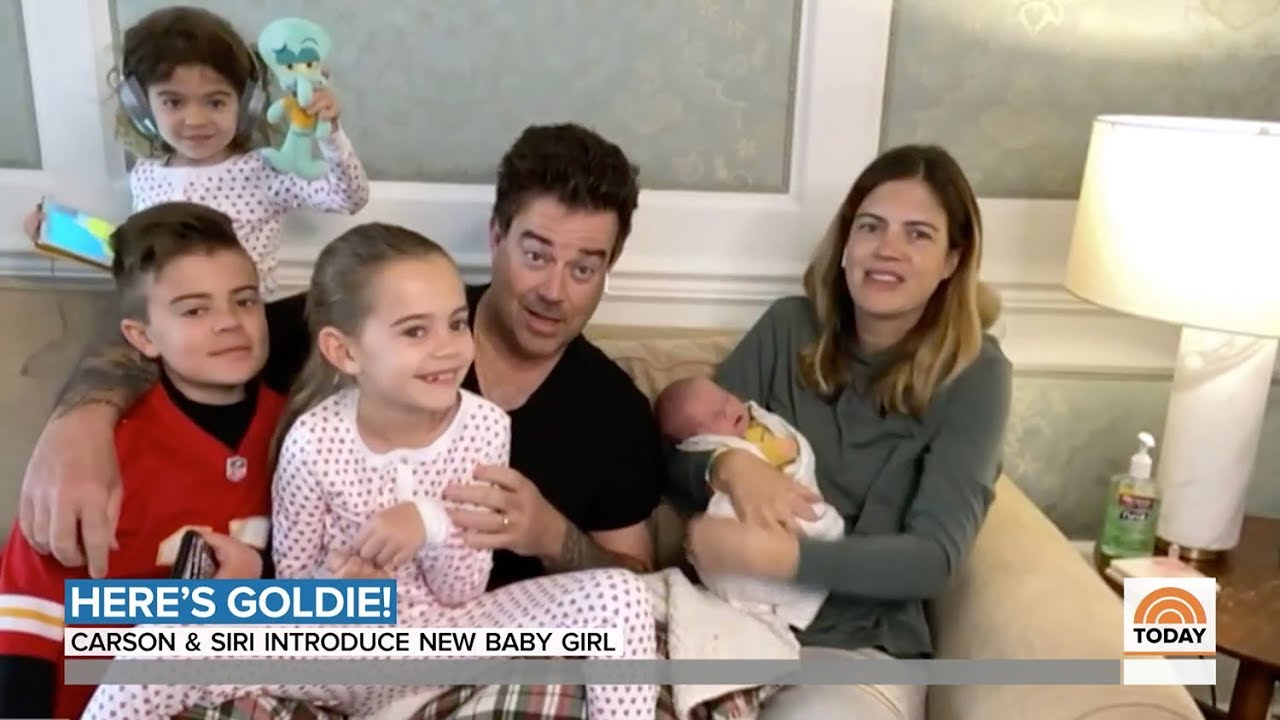 Carson Daly Calls Newborn Daughter a 'Little Pot of Gold' amid Pandemic