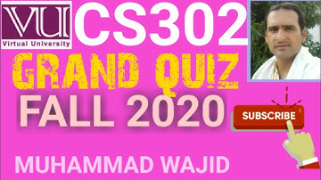 cs302 grand quiz fall 2020 ~ cs302 grand quiz 2020
