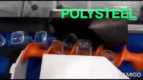 POLYSTEEL TIMING SCREWS BOTTLE INVERTER , LANE DIVIDER, BOTTLE ORIENTOR, Combiner screw
