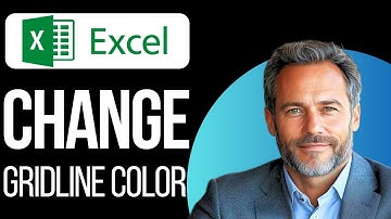 HOW TO EASILY CHANGE GRIDLINE COLOR IN EXCEL