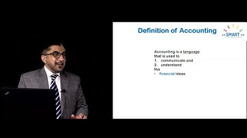 (ICAP CAF01) Definition of Financial Accounting