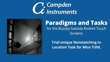 Trial unique Nonmatching to Location Task for Mice TUNL