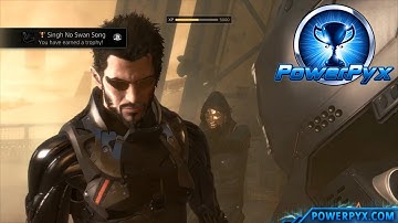 Deus Ex Mankind Divided - Singh No Swan Song Trophy / Achievement Guide (Mission 1)