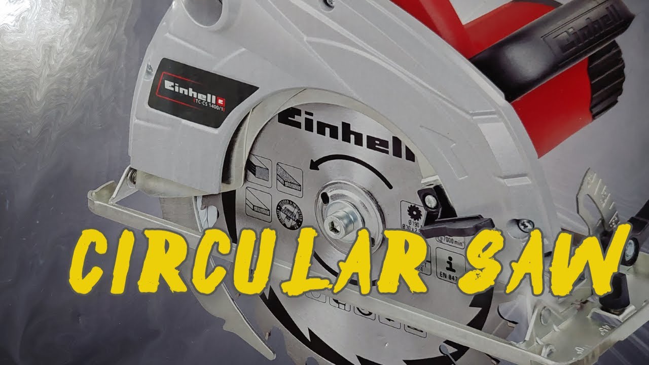 Sierra Circular Einhell 1400w Tc-cs 1400