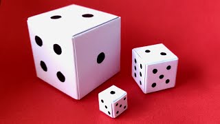 make your own paper Dice |Origami Dice |How to make a paper Dice? screenshot 4