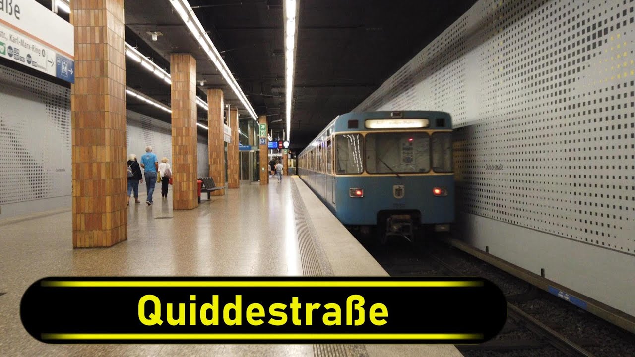 U-Bahn Station Quiddestraße - Munich 🇩🇪 - Walkthrough 🚶