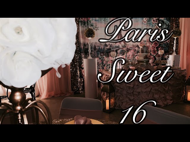 Paris DIY / Eiffel Tower Standup / Party Decor 