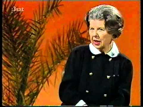 Maria Stader - Da Capo - Interview with August Everding 1987