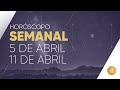 HOROSCOPO SEMANAL | 5 AL 11 DE ABRIL | ALFONSO LEÓN ARQUITECTO DE SUEÑOS