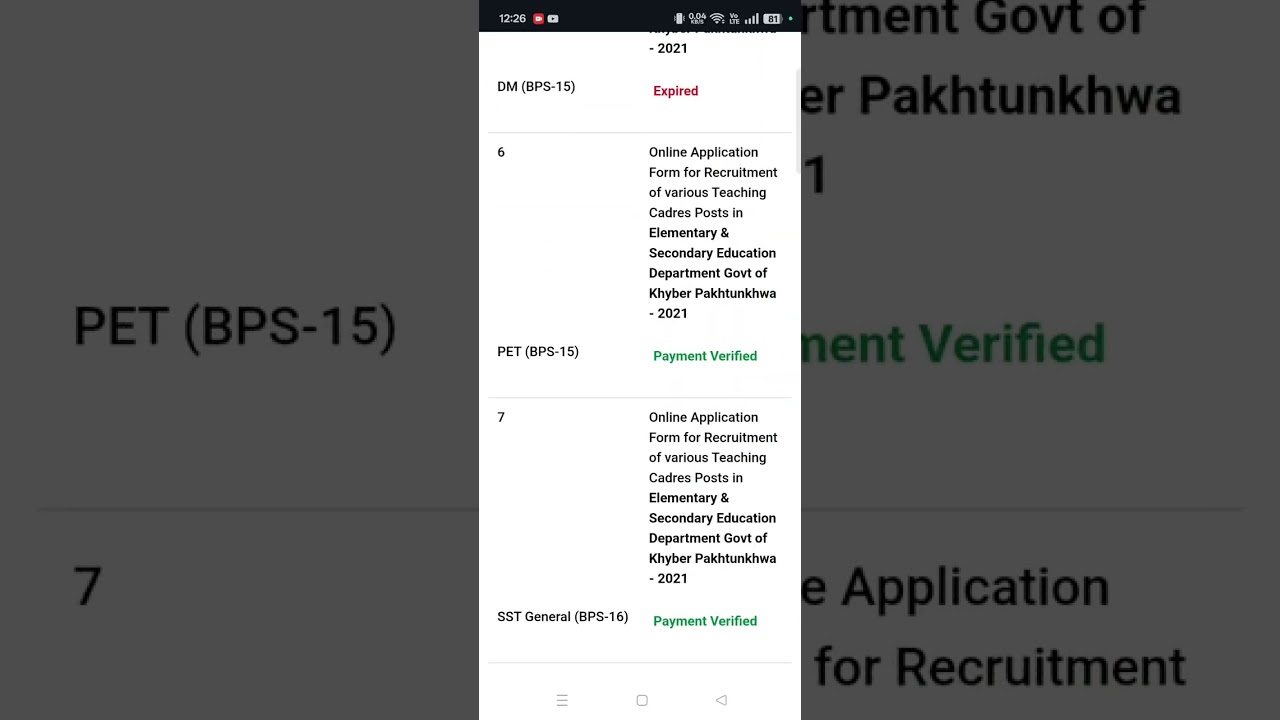 how to apply for Etea post and how to pay ETEA fee using Easy Paisa app