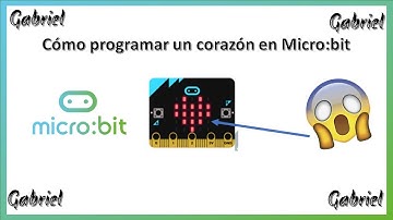 Cómo programar un corazón en Micro:bit