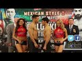 GOLOVKIN VS MARTIROSYAN PESAJE OFICIAL