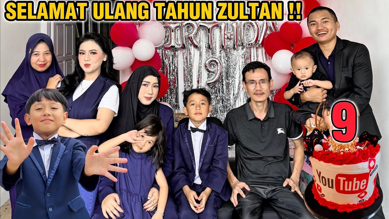 SELAMAT ULANG TAHUN ZULTAN KE 9 TAHUN🥳 ACARA KALI INI SERU BANGET !! Yogafamilly