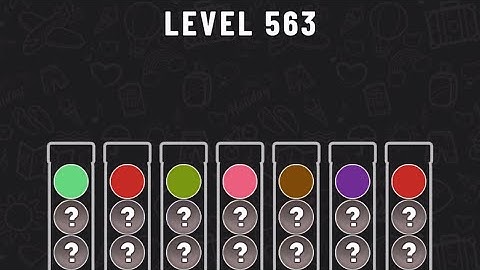 Ball Sort Puzzle Level 563 #ballsortpuzzle #ballsortpuzzlegameplay #puzzlegame #mobilegames
