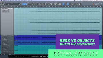 Dolby ATMOS - Beds vs Objects - What
