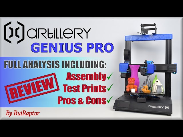 Artillery GENIUS PRO - Detailed Assembly & Full Review - YouTube