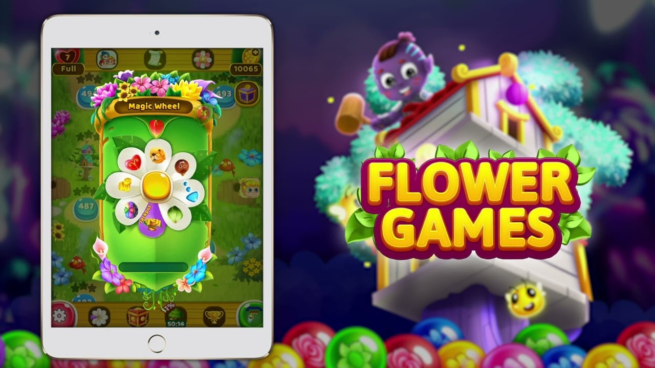 Flower Games - Bubble Shooter on the App Store