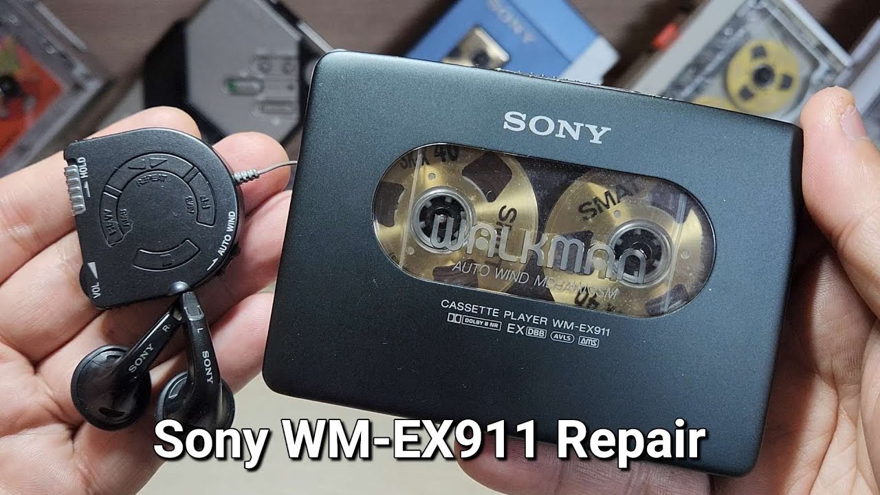 SONY ウォークマン WM-EX911 整備品 Sony WM-EX911 Repair SONY ウォークマン WM-EX911 整備品 Sony WM-EX911 Repair