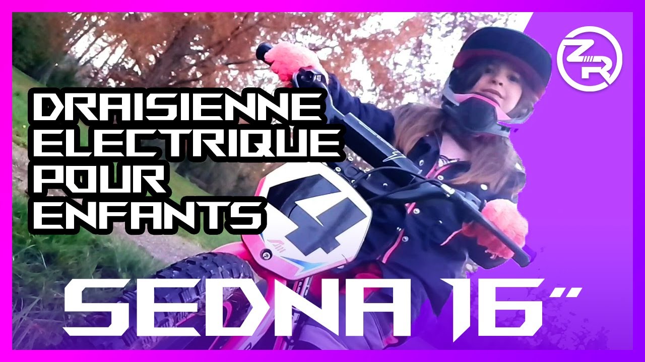 Draisienne électrique pour enfants Sedna 16 - enfin un EDPM conçu pour les enfants !