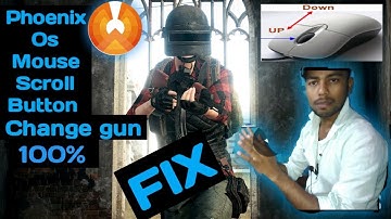 how to fix pubg mobile phoenix os scroll button| Gan swich| PUBG# | 2020 video| SAHISALAH#
