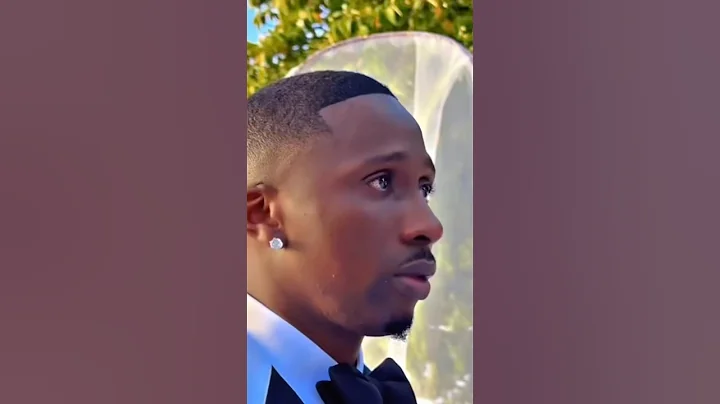 Juma Jux crying seeing his wife  Priscilla Ojo aww 🥰 #jp2025 #priscillaojo #jumajux #wedding #love