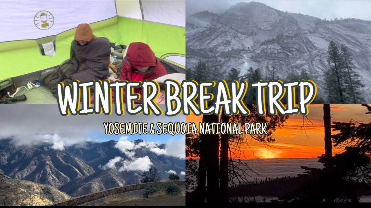 CHAPTER 13 : YOSEMITE & SEQUOIA NATIONAL PARK 🏞️ 🌄🏕️ | Malaysian Study Abroad 🇲🇾🇺🇸