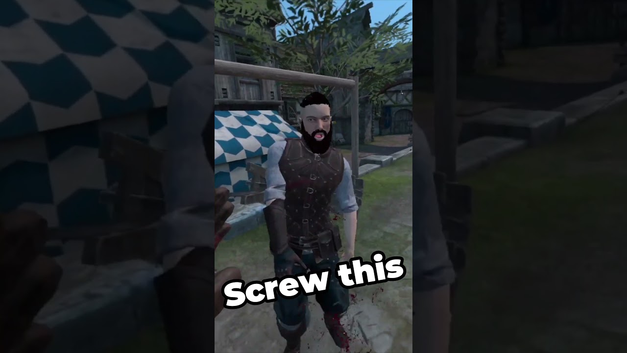 When You Suck At Using An Axe #bladeandsorcery