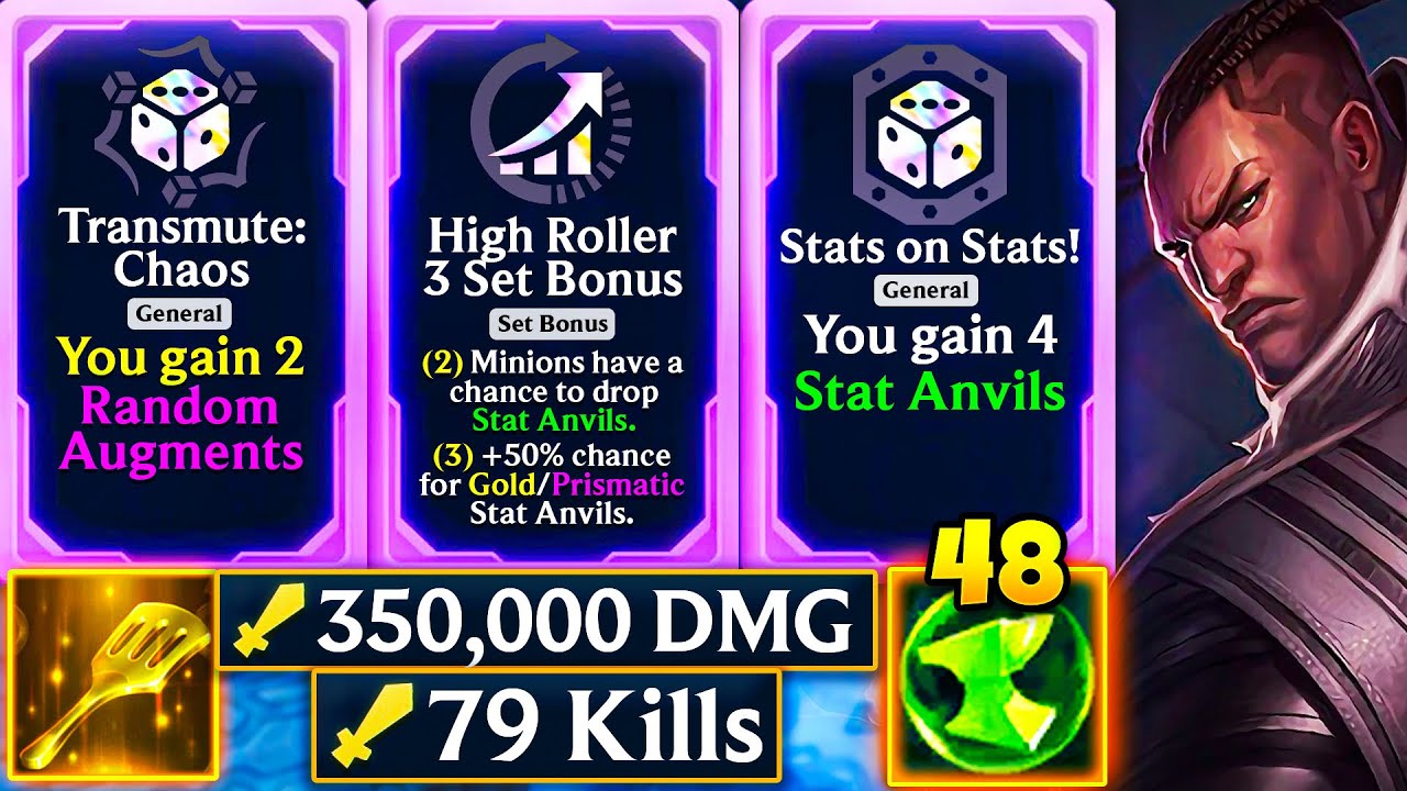 High Roller Bonus Lucian: Minions Drop GOD Anvils (79 KILLS + 350K DMG)