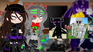 The Titanesses React to: "MINECRAFT TITANS vs BIGGEST MINECRAFT BOSSES!!" By BeckBroJack