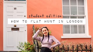 tips for flat hunting in London  student accommodation