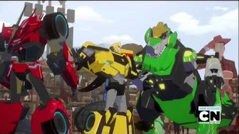 Transformers Robots in Disguise Grimlock vs Autobots (Round 1)