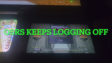OSRS Keeps Logging Out on Mobile