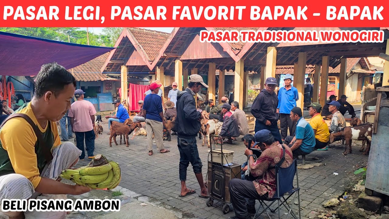 Menyenangkan, Berbelanja dan Menikmati Suasana Pasar Tradisional | Pelosok Wonogiri