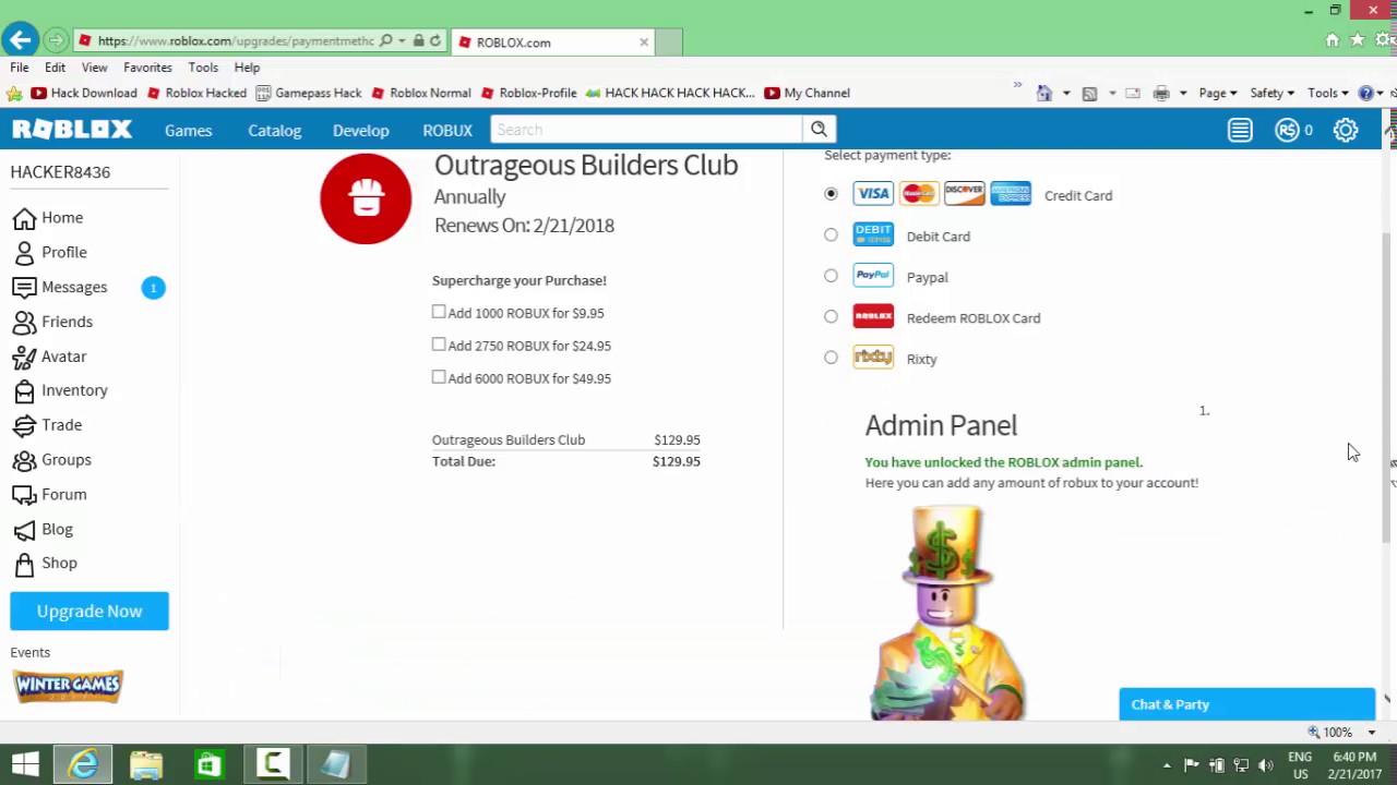 Roblox How To Get Bc For Free 2017 Youtube - how to get roblox builder club for free 100