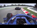 Fernando Alonso's reaction to Latifi almost crashing on final lap