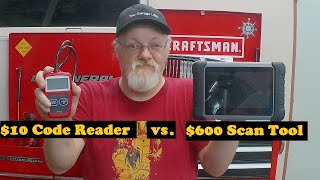 Temu Code Reader vs Autel Scan Tool