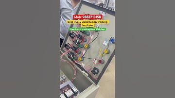 Best plc training institute #plctraining #plc #plcscada #automation #shorts #electrical  #vfd #scada