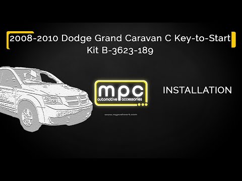 Remote Start Installation for 2008-2010 Dodge Grand Caravan - Key-to-Start - Gas