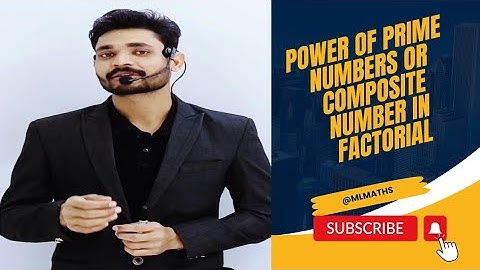 Power of Prime number/ Composite number in any Factorial | SSC-CGL | CAT | XAT | ADVANCE MATHS