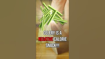 Celery is NEGATIVE Calories? 😮 #shorts
