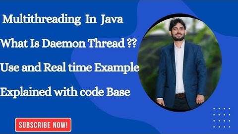 #7 Multithreading In Java | what Is Daemon Thread | #jobinterview | #multithreadinginjava
