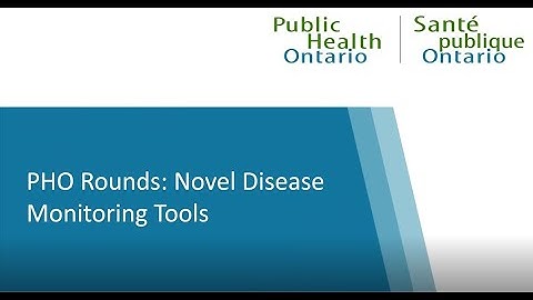 PHO Rounds: Novel Disease Surveillance Tools for the Next Pandemic