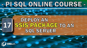 PI SQL - Deploy an SSIS package to a SQL server