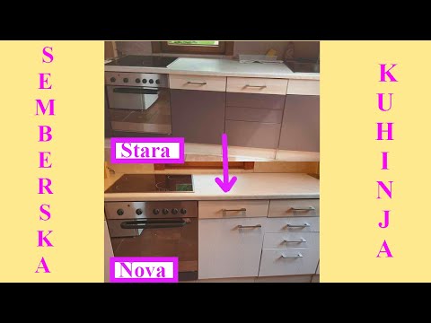 Video: Tapaciranje kuhinjskog kuta vlastitim rukama
